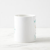Mug Personnalisé turquoise & Or (Centre)