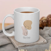 Mug Personnalisé, Une Ligne, Amour, Boho, Arabe