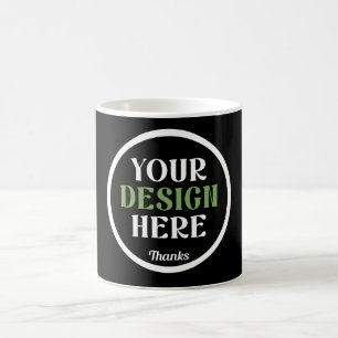 Mug personnalisé, unique, élégant et minimaliste