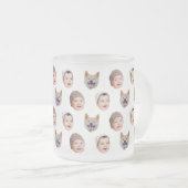 Mug personnalisé visage bébé, Custom Family 3 Phot (Devant droit)