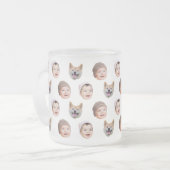 Mug personnalisé visage bébé, Custom Family 3 Phot (Devant gauche)