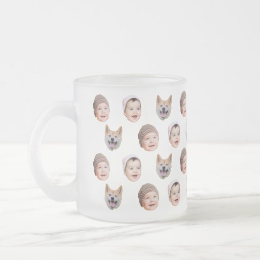 Mug personnalisé visage bébé, Custom Family 3 Phot (Gauche)
