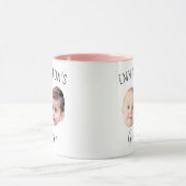 Mug Personnalisé Visage Bébé, Mug Petit-Enfant Per (Centre)
