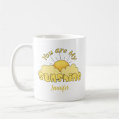 Mug Personnalisé Vous Êtes Mon Soleil (Gauche)