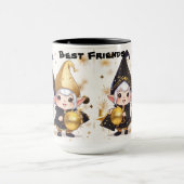 Mug Personnalisé Whimsical Best Friends Gnome’s. (Centre)