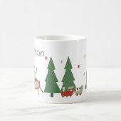 Mug personnalisée de Noël de l'enfant (Centre)