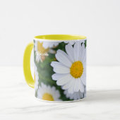 Mug Personnalisée De Ringgeur Jaune Avec Faisceau (Devant gauche)