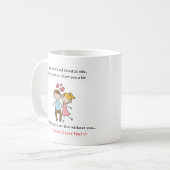 Mug personnalisée - Je suis désolé de vous aimer (Devant gauche)