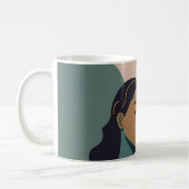 Mug Personnalisée lesbienne Abstraite (Gauche)