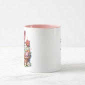 Mug Personnalisée Mignonne Happy Maman de Pâques (Centre)