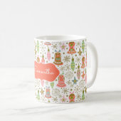 Mug personnalisée Motif Festive Bells (Devant droit)