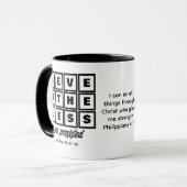 Mug Personnalisée NÉANMOINS, ELLE A PERSISTÉ (Devant gauche)