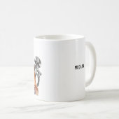 Mug Personnalisée Rosie le Riveter Female Firefighter (Devant droit)