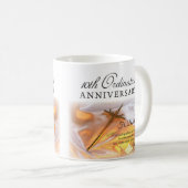 Mug Personnaliser, 10e anniversaire d'ordination, Croi (Devant droit)