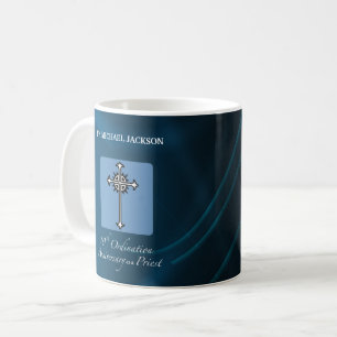 Mug Personnaliser, 10e anniversaire d'Ordination du pr