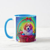 Mug Personnaliser 2026 Chien de Noël le plus mignon et (Gauche)