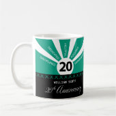 Mug Personnaliser, 20e anniversaire d'employé d'entrep (Gauche)