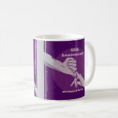 Mug Personnaliser anniversaire couple romantique main  (Devant droit)