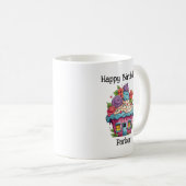 Mug Personnaliser Anniversaire Fille Cupcake (Devant droit)