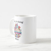 Mug Personnaliser Anniversaire Fille Cupcake (Devant gauche)