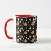 Mug Personnaliser Automne Raccoon Texte et couleur (Gauche)