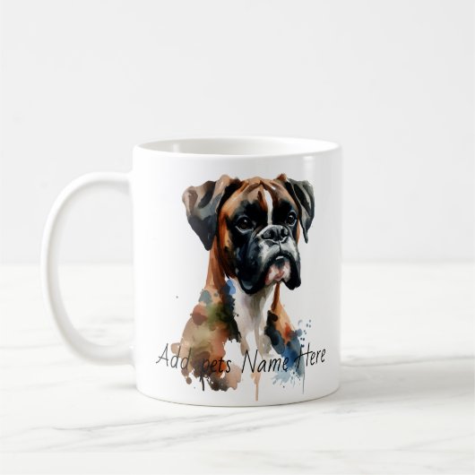 Mug PERSONNALISER BOÎTE D'Aquarelle (Gauche)