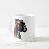 Mug Personnaliser Boxer Mignon (Devant gauche)