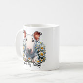 Mug Personnaliser Bull Terrier dans les marais (Devant gauche)