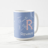 Mug Personnaliser ce modèle, MONOGRAM, FAMILLE, NOM, (Devant droit)
