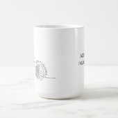 Mug Personnaliser Cesser De Messager Avec Mon Cerveau (Centre)