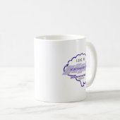 Mug Personnaliser Chargement, Nom, Chargement du cerve (Devant droit)