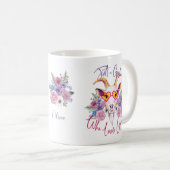 Mug PERSONNALISER | Chèvre hipster - Fille qui aime le (Devant droit)