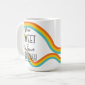 Mug Personnaliser Comment est-il doux de servir l'Éter (Devant gauche)