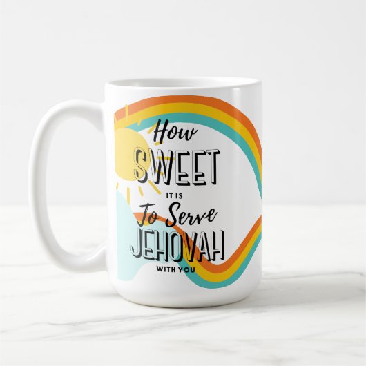 Mug Personnaliser Comment est-il doux de servir l'Éter (Gauche)