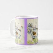Mug Personnaliser d'abeilles de miel et de fleurs EZ2 (Devant gauche)