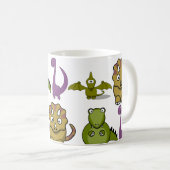 Mug Personnaliser Dinosaur Enfants (Devant droit)