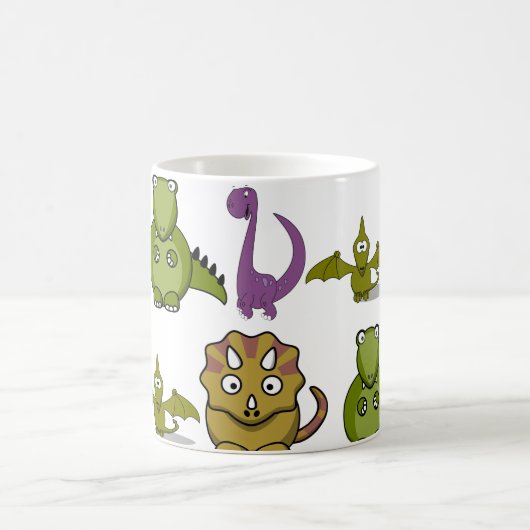 Mug Personnaliser Dinosaur Enfants (Centre)
