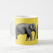 Mug Personnaliser Eléphant (Devant gauche)