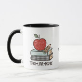 Mug Personnaliser Enseigner L'Amour Inspirer Cadeau Po (Gauche)