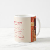 Mug Personnaliser, Félicitations RCIA, catholique, rou (Devant droit)