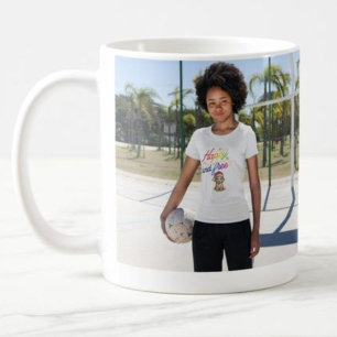 Mug personnaliser joyeux noël Chien heureux et libre