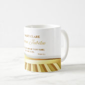Mug Personnaliser, Jubilé d'or de la vie religieuse, (Devant droit)