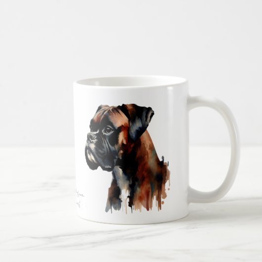Mug Personnaliser la boîte de découpe (Droite)