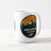 Mug Personnaliser la décoration Sverige runt design (Devant droit)