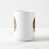 Mug Personnaliser la façade rustique d'un café génériq (Centre)