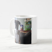 Mug Personnaliser la photo d'animal de compagnie (Devant gauche)