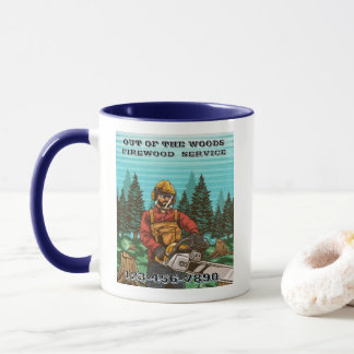 Mug Personnaliser la promotion du service de bois de c