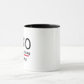 Mug Personnaliser l'âge de l'année personnalisée Awesd (Centre)