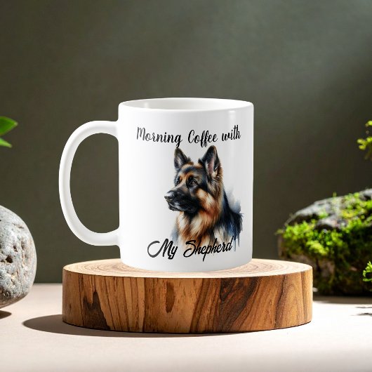 Mug PERSONNALISER L'Allemand Berger café du matin