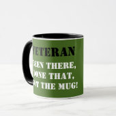 Mug Personnaliser l'ancien combattant de l'armée brita (Devant gauche)